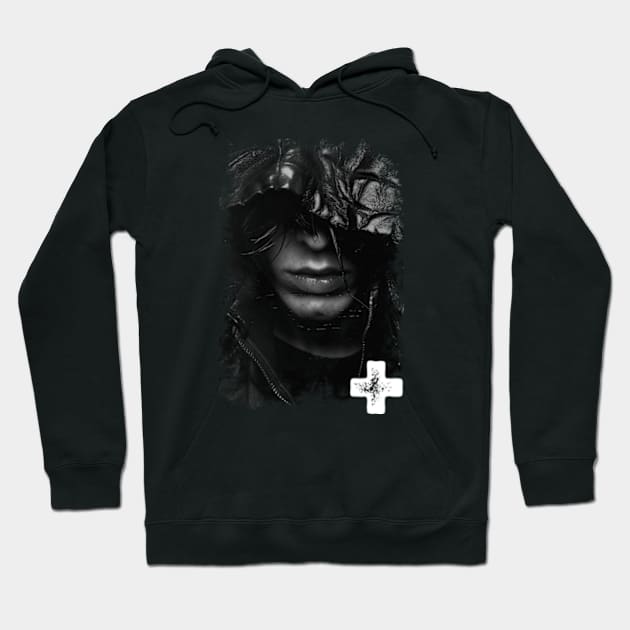 Bad Mood, Protest, Goth Grunge Outfit "Angry Female", Mother's Day, Gift Hoodie by Adam Brooq